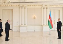 Prezident İlham Əliyev Slovakiyanın ölkəmizdə yeni təyin olunmuş səfirinin etimadnaməsini qəbul edib