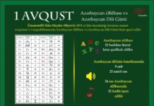 1 Avqust - Azərbaycan Əlifbası və Azərbaycan Dili Günüdür