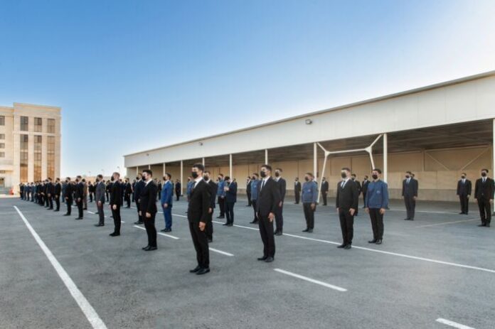 Vətən müharibəsi iştirakçısı polis orqanlarında xidmətə qəbul olunub