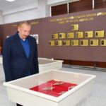 Prezident İlham Əliyev Ağsuda Gənc Sənətkarlar Mərkəzinin və Dövlət Rəmzləri Muzeyinin açılışında iştirak edib