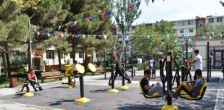 “Bizim həyət” layihəsi çərçivəsində Sabunçu rayonunda növbəti həyət abadlaşdırılıb