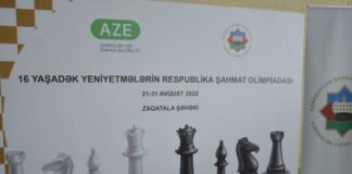 Zaqatalada keçirilən Respublika şahmat olimpiadası