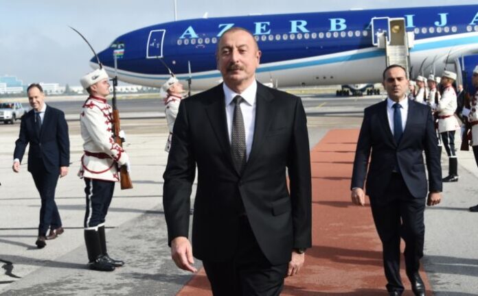 Azərbaycan Prezidenti İlham Əliyev Bolqarıstana rəsmi səfərə gəlib