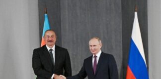 Səmərqənddə Azərbaycan Prezidenti İlham Əliyevin Rusiya Prezidenti Vladimir Putin ilə görüşü olub
