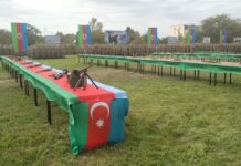 Heydər Əliyev adına Hərbi İnstitutda yeni qəbul olan kursantların andiçmə mərasimi keçirilir andiçmə mərasimi