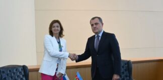 Azərbaycan Respublikasının xarici işlər naziri Ceyhun Bayramov Sloveniyanın xarici işlər naziri Tanja Fajon ilə görüşüb