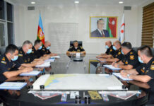 Hərbi Dəniz Qüvvələrinin komandanı kontr-admiral Sübhan Bəkirov