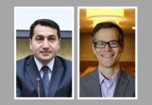 Hikmət Hacıyev ABŞ-ın müdafiə nazirinin müavini ilə regional təhlükəsizlik məsələlərini müzakirə edib Azərbaycan Respublikası Prezidentinin köməkçisi - Prezident Administrasiyasının Xarici siyasət məsələləri şöbəsinin müdiri Hikmət Hacıyev ABŞ Müdafiə nazirinin siyasət məsələləri üzrə müavini Koln Kahl ilə görüşüb