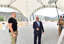 “Laçın” Qovşaq Yarımstansiyasının təməli qoyulub
