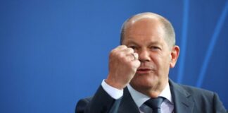 Almaniya kansleri Olaf Şolts