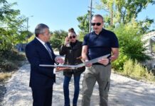 Şuşa mənzil-kommunal və təmir xidmətinin inzibati binası bərpa olunur Şuşa mənzil-kommunal və təmir xidmətinin inzibati binası bərpa olunur