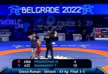 Azərbaycan güləşçisi erməniyə qalib gələrək dünya üçüncüsü olub Taleh Məmmədov