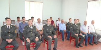 Vətən müharibəsi iştirakçılarına medallar təqdim olunub