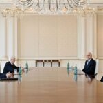 Azərbaycan Respublikasının Prezidenti İlham Əliyev oktyabrın 28-də Rusiya Federasiyası Baş nazirinin birinci müavini Andrey Belousovu qəbul edib