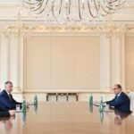 Prezident İlham Əliyev Gürcüstanın təhsil və elm nazirini qəbul edib