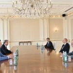 Azərbaycan Respublikasının Prezidenti İlham Əliyev oktyabrın 3-də Beynəlxalq Şahmat Federasiyasının prezidenti Arkadi Dvorkoviçi qəbul edib