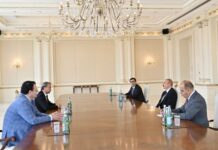 Azərbaycan Respublikasının Prezidenti İlham Əliyev oktyabrın 3-də Beynəlxalq Şahmat Federasiyasının prezidenti Arkadi Dvorkoviçi qəbul edib