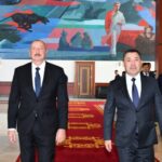 Azərbaycan Prezidenti İlham Əliyev və Qırğızıstan Prezidenti Sadır Japarov