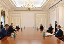 Prezident İlham Əliyev Rusiya Baş nazirinin müavinini qəbul edib Azərbaycan Respublikasının Prezidenti İlham Əliyev oktyabrın 27-də Rusiya Federasiyasının Baş nazirinin müavini Aleksey Overçuku qəbul edib