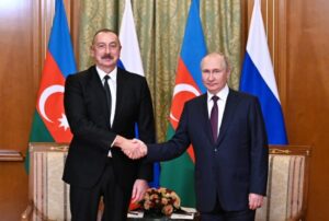 Azərbaycan Prezidenti İlham Əliyev və Rusiya Prezidenti Vladimir Putin