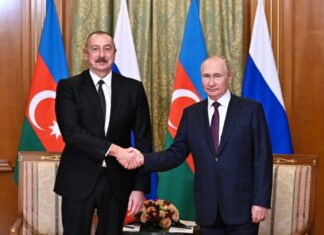 Vladimir Putin İlham Əliyevə zəng edib Azərbaycan Prezidenti İlham Əliyev və Rusiya Prezidenti Vladimir Putin