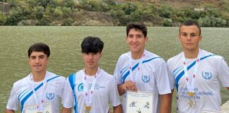 Azərbaycan avarçəkənləri Gürcüstanda 4 medal qazanıb