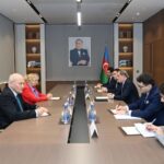 Ceyhun Bayramov BMT Baş katibinin müavini və BMT-nin Cenevrədəki bölməsinin baş direktoru Tatyana Valovaya ilə görüşüb