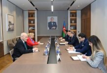 Ceyhun Bayramov BMT Baş katibinin müavini və BMT-nin Cenevrədəki bölməsinin baş direktoru Tatyana Valovaya ilə görüşüb Ceyhun Bayramov BMT Baş katibinin müavini və BMT-nin Cenevrədəki bölməsinin baş direktoru Tatyana Valovaya ilə görüşüb