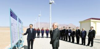Culfa Külək Elektrik Stansiyası istifadəyə verilib