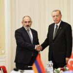 Türkiyə Prezidenti Rəcəb Tayyib Ərdoğan və Ermənistanın baş naziri Nikol Paşinyan