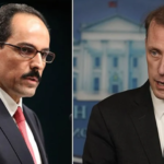 ABŞ Prezidentinin milli təhlükəsizlik müşaviri Ceyk Sallivan  və Türkiyə Prezidentinin rəsmi nümayəndəsi İbrahim Kalın