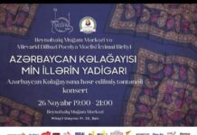 “Azərbaycan Kəlağayısı, min illərin yadigarı” adlı konsert