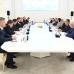 Milli Məclisin sədri Sahibə Qafarova Rusiya Federasiyası Federal Məclisi Federasiya Şurasının sədri Valentina Matviyenko ilə görüşüb