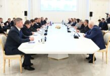 Milli Məclisin sədri Sahibə Qafarova Rusiya Federasiyası Federal Məclisi Federasiya Şurasının sədri Valentina Matviyenko ilə görüşüb Milli Məclisin sədri Sahibə Qafarova Rusiya Federasiyası Federal Məclisi Federasiya Şurasının sədri Valentina Matviyenko ilə görüşüb