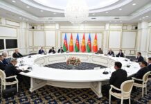 Bişkekdə Azərbaycanla Qırğızıstan arasında Birinci Dövlətlərarası Şuranın məhdud tərkibdə iclası keçirilib Azərbaycanla Qırğızıstan arasında Birinci Dövlətlərarası Şuranın məhdud tərkibdə iclası