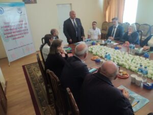 “Şimal regionunda ictimai şuraların ictimai iştirakçılıqda rolu və ictimai mexanizimlərin təkmilləşməsinin birgə müzakirəsi” adlı layihə