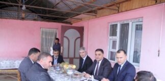 Tovuzda şəhid Kənan Nəsibovun ailəsi ziyarət olunub