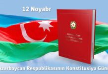 12 noyabr – Konstitusiya Günüdür 12 Noyabr - Azərbaycan Respublikasının Konstitusiya Günü