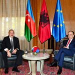 Azərbaycan Prezidenti İlham Əliyevin Albaniya Prezidenti Bayram Beqay ilə təkbətək görüşü