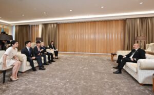 Azərbaycan Respublikasının Prezidenti İlham Əliyev noyabrın 21-də Asiya Siyasi Partiyalar Beynəlxalq Konfransının (ICAPP) Baş katibi Cho Byunq-jaeni qəbul edib