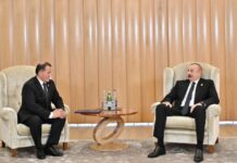 Prezident İlham Əliyev Özbəkistanın Liberal Demokratik Partiyasının İcra Komitəsinin sədrini qəbul edib Azərbaycan Respublikasının Prezidenti İlham Əliyev noyabrın 21-də Özbəkistanın Liberal Demokratik Partiyasının İcra Komitəsinin sədri Aktam Xaitovu qəbul edib