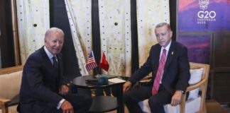 Türkiyə Prezidenti Rəcəb Tayyib Ərdoğan və ABŞ Prezidenti Cozef Bayden