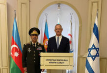 İsrail Dövlətinin müdafiə naziri Benyamin Qans Azərbaycan Respublikasının müdafiə naziri general-polkovnik Zakir Həsənova zəng edib