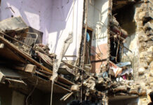 İraqda güclü partlayış: yaşayış binaları çöküb, ölənlər var İraqda güclü partlayış