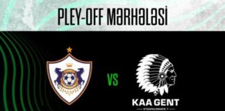 UEFA Konfrans Liqası: “Qarabağ”ın “Gent”ə qarşı keçirəcəyi oyunların başlama saatı müəyyənləşib