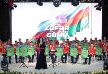 Xətai rayonunda Zəfər Gününə həsr olunmuş konsert proqramı təşkil olunub