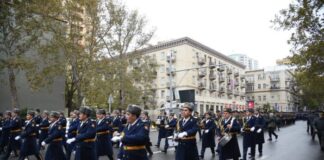 Bakıda Zəfər yürüşü keçirilib
