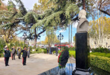 Azərbaycanın müdafiə naziri Gürcüstanda rəsmi səfərdədir