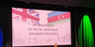 Londonda Azərbaycanla Böyük Britaniya arasında diplomatik münasibətlərin qurulmasının 30 illiyi qeyd olunub
