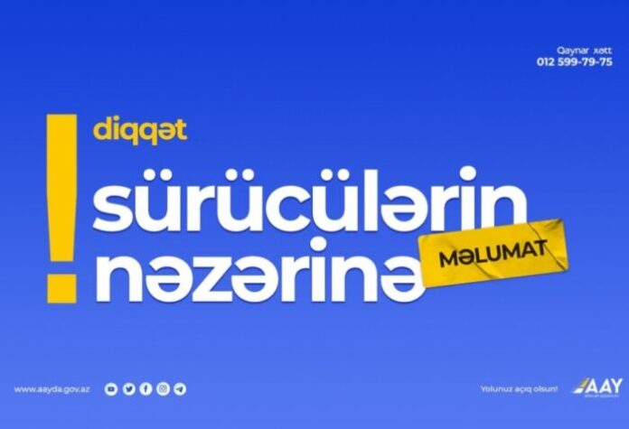 nəqliyyatın hərəkəti qismən məhdudlaşdırılacaq